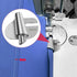 TOOVREN Universal Sewing Rolled Hemmer Foot 4pcs, Rolled Hem Presser Foot, 7/8/9/10mm Wide Rolled Hem Foot, Sewing Machine Presser Foot Hemmer Foo...